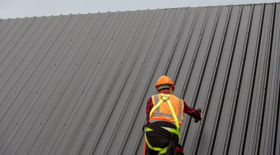 Professional metal roof installation in Argyle, IA